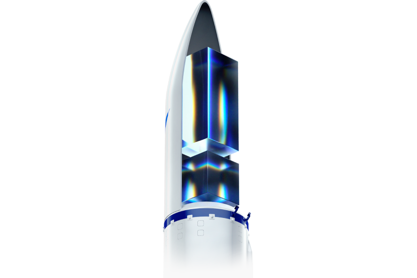 Lead mission configuration payload bay
